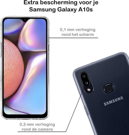 Samsung A10s Hoesje Siliconen - Transparant