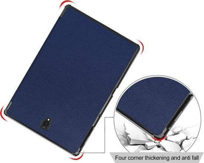 Samsung Galaxy Tab A 10.5 2018 Hoesje Book Case - Donkerblauw