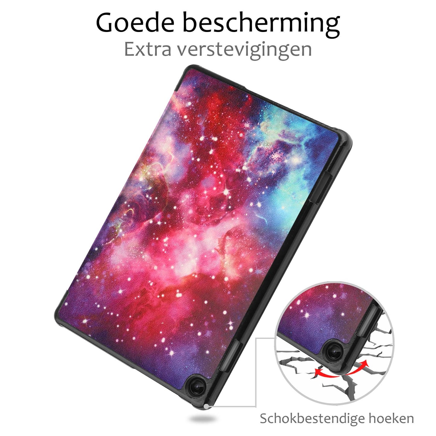 Lenovo Tab M10 (3rd gen) Hoesje Book Case - Galaxy