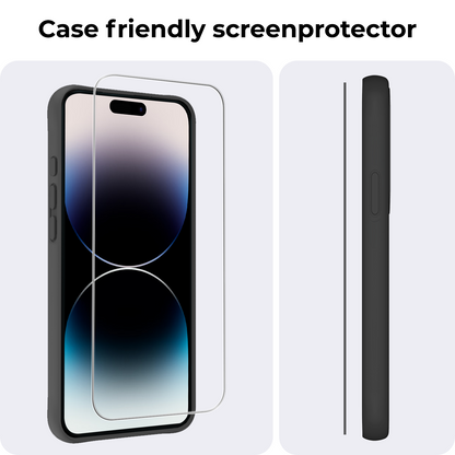 iPhone 14 Pro Screenprotector Gehard Glas met Installatieframe