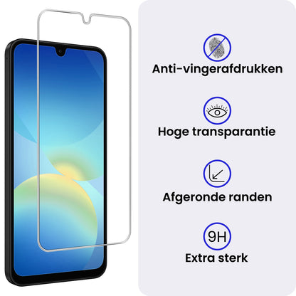 Samsung A26 Screenprotector Gehard Glas - Anti-kras