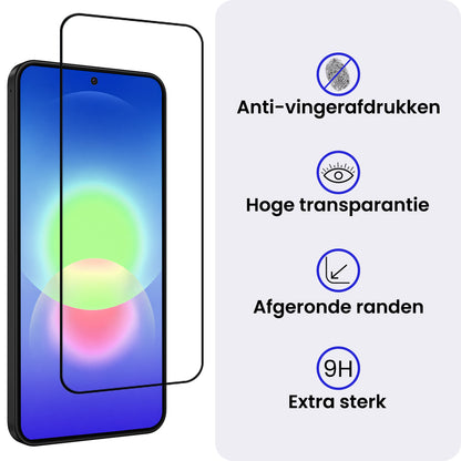 Samsung A27 Screenprotector Gehard Glas - Full Screen