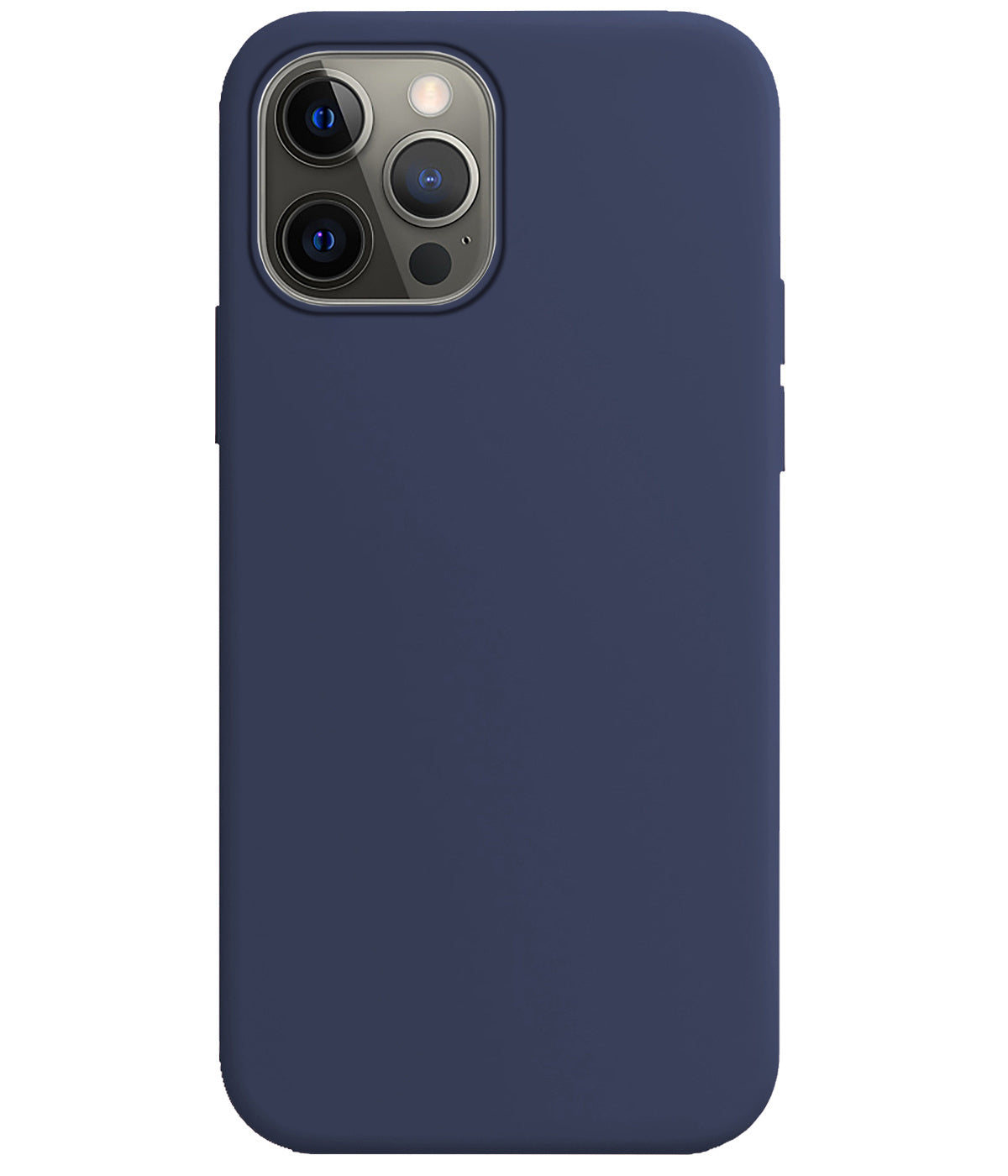 iPhone 13 Pro Max Hoesje Siliconen - Donkerblauw