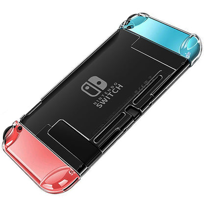 Nintendo Switch Hoesje Siliconen Backcover Lichtgewicht - Transparant