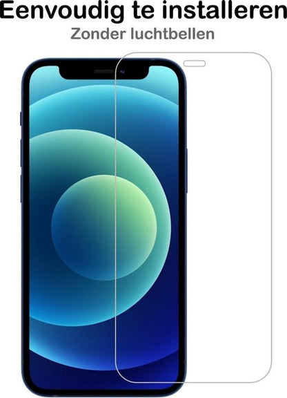 iPhone 12 Pro Screenprotector Gehard Glas - Volledige dekking