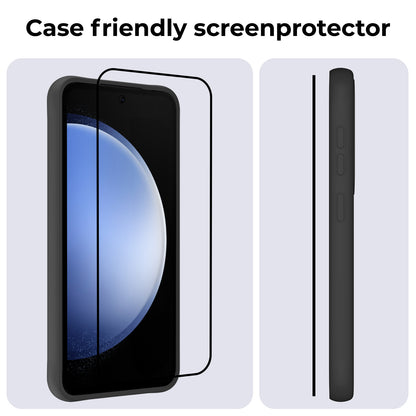 Samsung S23 FE Screenprotector Full Cover Tempered Glass