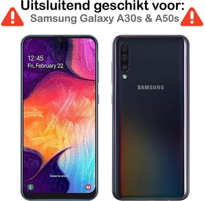 Samsung A30s/A50s Hoesje Siliconen Backcover Lichtgewicht - Transparant