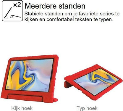 iPad 3 Kinderhoes Shockabsorberend Foam - Rood