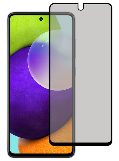 Samsung A52 Screenprotector Gehard Glas - Privacy