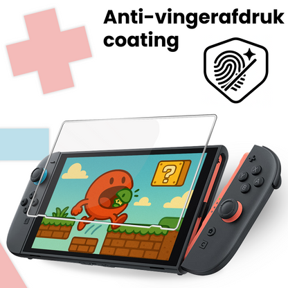 Nintendo Switch 2 Screenprotector Gehard Glas - Anti-kras