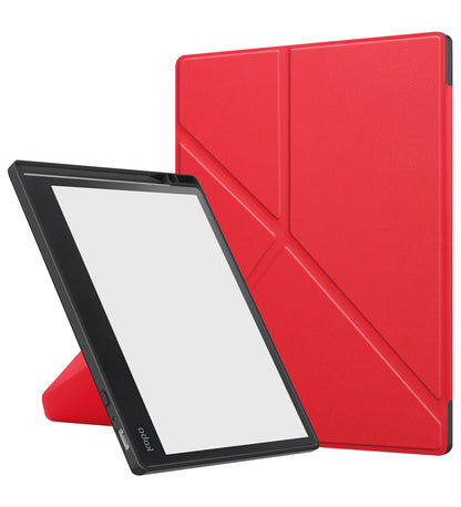 Kobo Elipsa 2E Trifold Hoesje - Rood