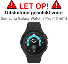 Samsung Watch 5 Pro 45 mm Screenprotector Gehard Glas - Anti-kras