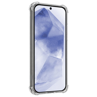 Samsung A55 Hoesje Geschikt voor Magsafe Backcover Shockproof - Transparant
