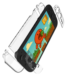 Nintendo Switch 2 Hoesje Siliconen Backcover Lichtgewicht - Transparant