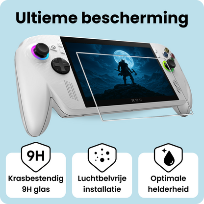 Xbox Ally Screenprotector Gehard Glas - Anti-kras