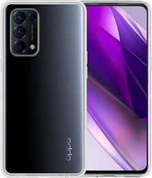 OPPO Find X3 Lite Hoesje Siliconen Backcover Lichtgewicht - Transparant