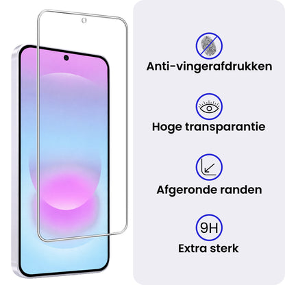 Samsung A37 Screenprotector Gehard Glas - Anti-kras