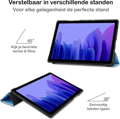 Samsung Galaxy Tab A7 Hoesje Book Case - Lichtblauw