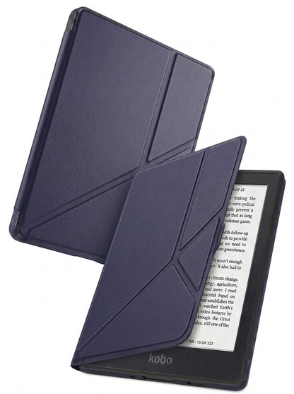 Kobo Nia Trifold Bookcase Hoes - Donkerblauw