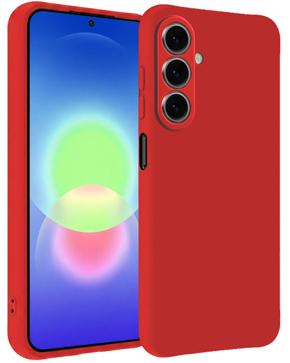 Samsung A27 Hoesje Siliconen Backcover Lichtgewicht - Rood