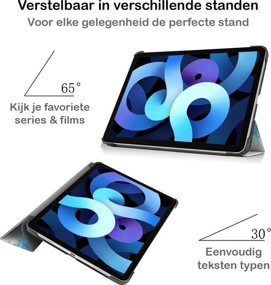 iPad Air 2020 Hoesje Book Case - Galaxy