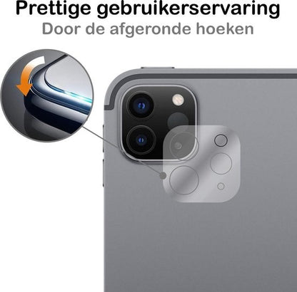 iPad Pro 2020 (12,9 inch) Camera Screenprotector Gehard Glas