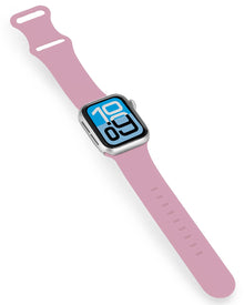 Apple Watch 1, 2, 3, 4, 5, 6, 7, 8, 9, SE - 38/40/41 mm Bandje Siliconen met verstelbare polsband - Lila