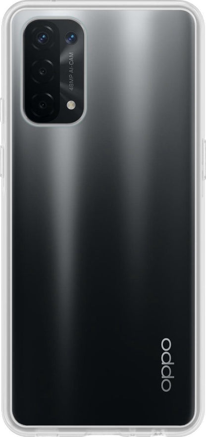 OPPO A54 5G Hoesje Siliconen - Transparant