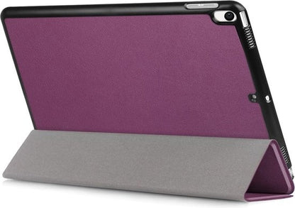 iPad Air 3 / Pro 10.5 (2017) Trifold Bookcase Hoes - Paars