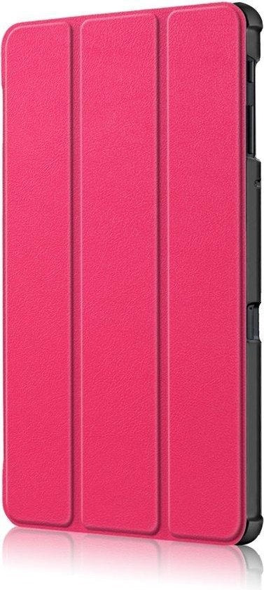 Samsung Galaxy Tab A 10.5 2018 Hoesje Book Case - Donkerroze