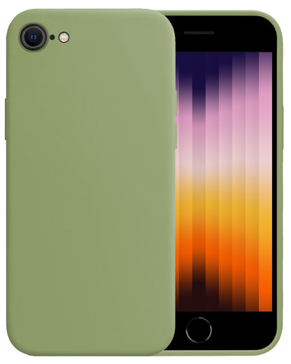 iPhone SE 2022 Hoesje Siliconen - Groen