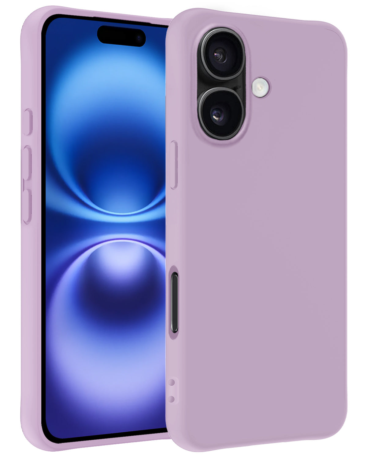 iPhone 16 Plus Hoesje Siliconen - Lila