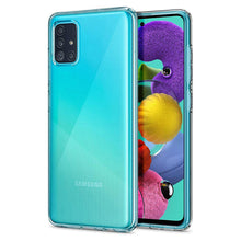Samsung A51 Hoesje Siliconen Backcover Lichtgewicht - Transparant