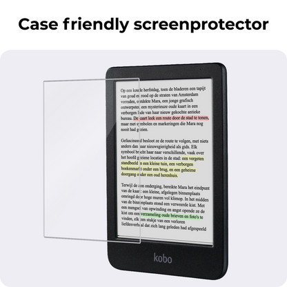 Screenprotector Geschikt voor Kobo Clara Colour Screenprotector Gehard Glas Tempered Glass - Screenprotector Geschikt voor Kobo Clara Colour Screenprotector