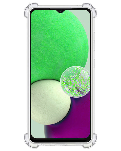 Samsung A32 4G Hoesje Kaarthouder Backcover Shockproof - Transparant