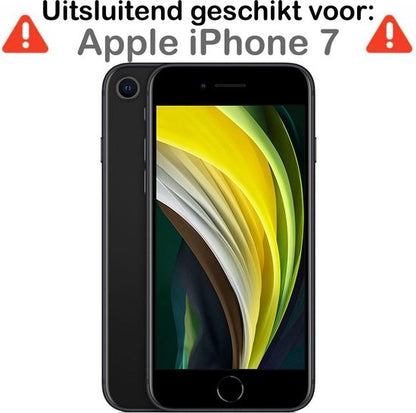 iPhone 7 Hoesje Siliconen Backcover Lichtgewicht - Groen