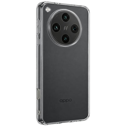 OPPO Find X8 Pro Hoesje Siliconen Backcover Lichtgewicht - Transparant