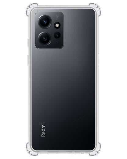 Xiaomi Redmi Note 12 4G Hoesje Shockproof Backcover Siliconen - Transparant