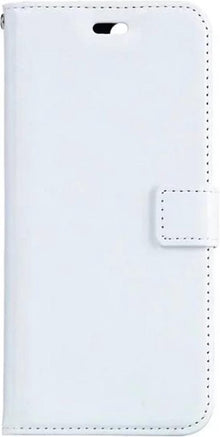 iPhone 8 Hoesje Bookcase Cover met Kaarthouder - Wit