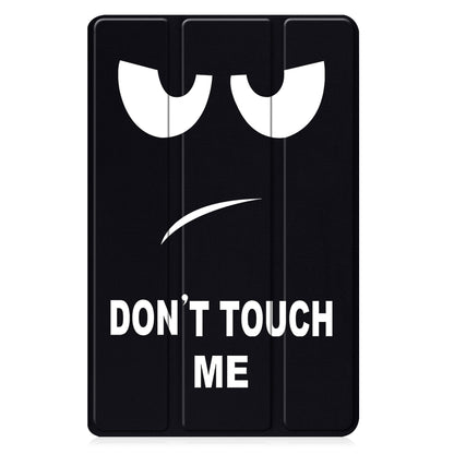 Samsung Galaxy Tab A9 Trifold Bookcase Hoes - Don't Touch Me