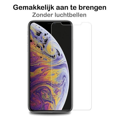 iPhone Xs Max Screenprotector Gehard Glas - Anti-kras
