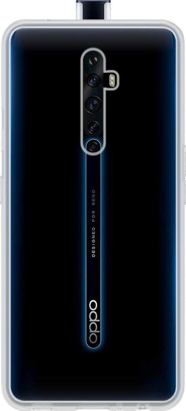 OPPO Reno 2 Hoesje Siliconen Backcover Lichtgewicht - Transparant