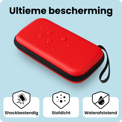 Nintendo Switch 2 Hard Cover Hoes met Koord - Rood