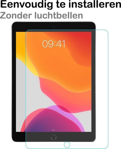 iPad 10.2 2019 Screenprotector Gehard Glas - Anti-kras