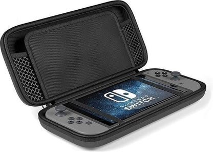 Nintendo Switch Hard Cover Hoes met Spellen ruimte - Zwart