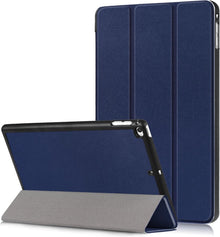 iPad Mini 5 Trifold Bookcase Hoes - Donkerblauw