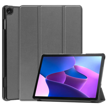 Lenovo Tab M10 (3rd gen) Trifold Bookcase Hoes - Grijs