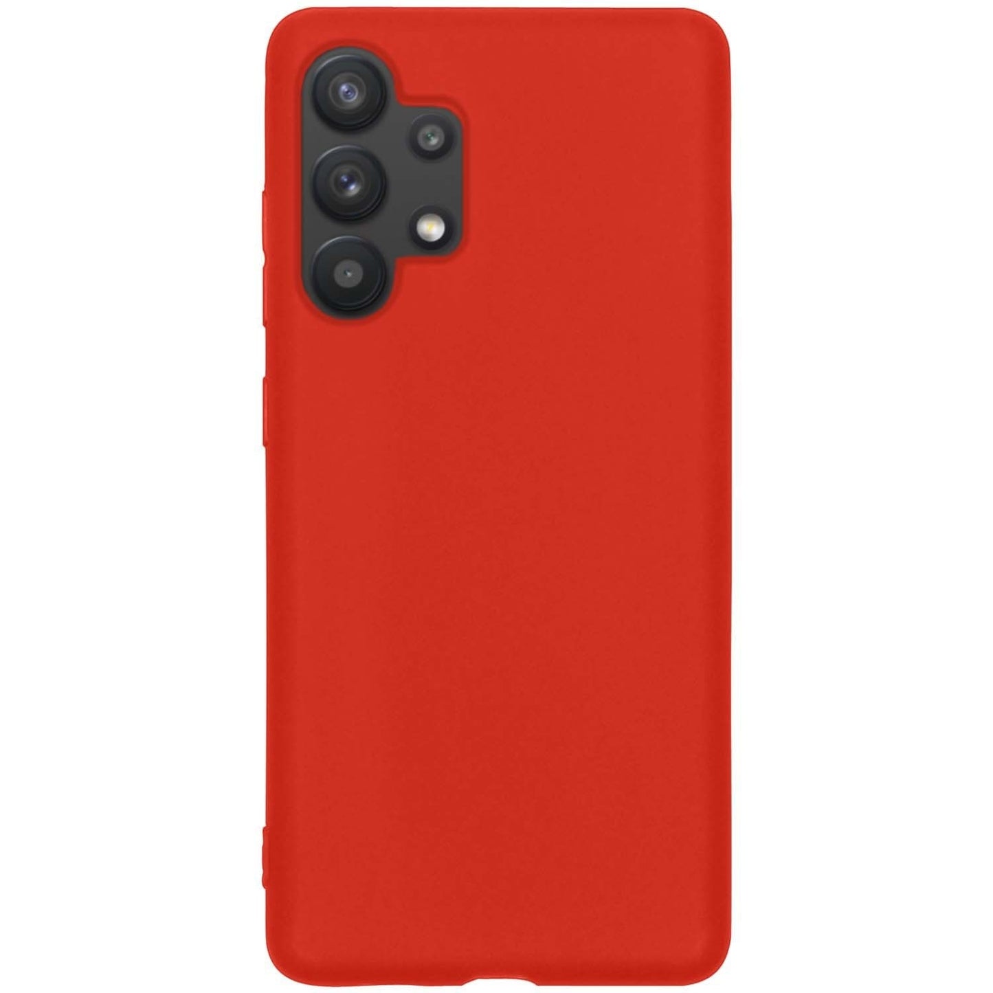 Samsung A32 4G Hoesje Siliconen - Rood