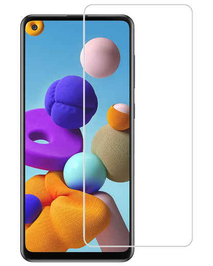 Samsung A21s Screenprotector Gehard Glas - Full Screen