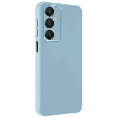 Samsung A16 Hoesje Siliconen Backcover Lichtgewicht - Lichtblauw